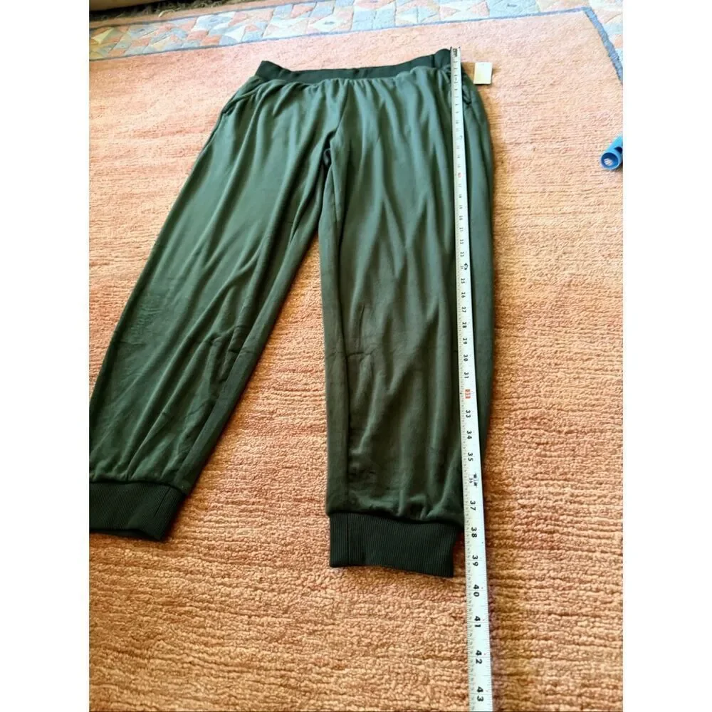 Banana Republic Green Jogger Pants XL Fleece NWT